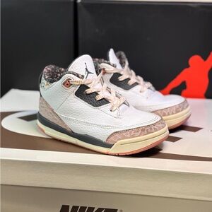 Jordan 3 Vintage Floral Toddler Size 9C